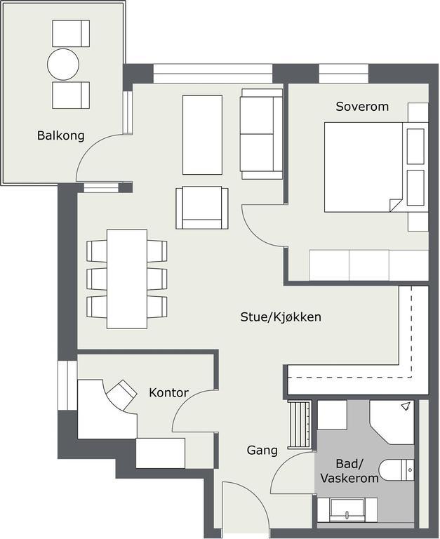 Penthouse Sverdrups Gate *